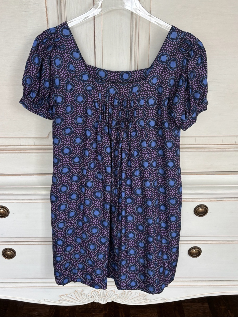 Silk Voluminous Minidress